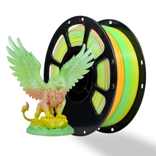 Image of iBOSS Rainbow Filament Multicolor PLA+ Filament 1.75mm Shiny Color Changing 3D Printer Filament 1Kg(2.2lbs) Gradient PLA Plus, Fits for Most 3D Printer, Accuracy + /- 0.02mm, Morandi Rainbow 02