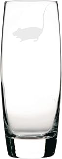Rat Engraved Hi-Ball Glass, Rat Gift, Rat Glass, Gift for Women, Gift for Men