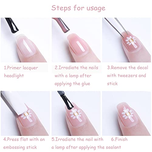 Summer Ocean Nail Art Sticker Spring Flower Nail Supplies 12 Pcs Bronze Black Marine Animal Nail Decals Starfish Fish Dolphin Shell Seaweed Sticker Sea Life Nails Art Diy Nail Decorations For Women #TOP7