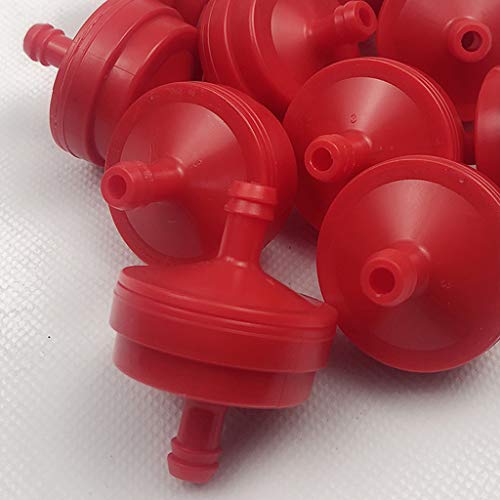 MERIGLARE 10x Cortador de Grama Vermelho 1/4