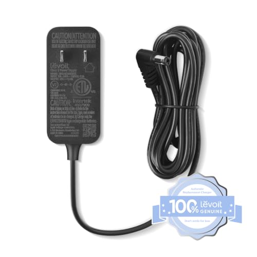 Image of Levoit VortexIQ Pro Genuine Vacuum Charger, 31V, 0.88A | Full Charge in 3-4 Hours, Wall-Mount or Separate Battery Charging, Compact & Durable Design