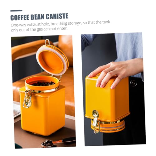 Envase hermético para café STOBAZA naranja miniatura 4