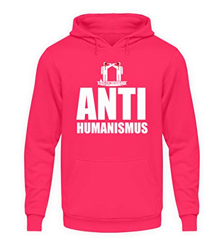 Pull à capuche unisexe Kirchenbrand rose sweat streetwear original taille M