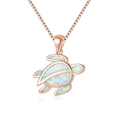 turtle pendant-rose gold