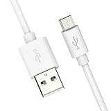 Micro usb cable for Amazon Kindle paperWHITE Fast Charging Original Like Cable Android Phones, Tablets, 480mbps Data Transfer Speed, Made in India (NJ1- WHITE)