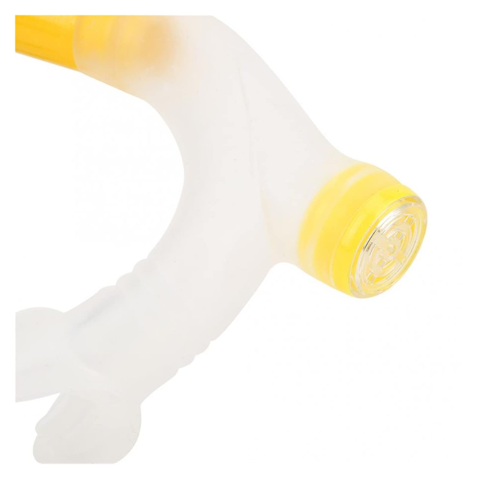 AMAZWI Buceo Snorkel Tubo del Snorkel Delantero Silicona Completa Tubo de respiración submarina Seca con válvula Fija for la práctica de natación Buceo para Actividades de Buceo y Snorkel