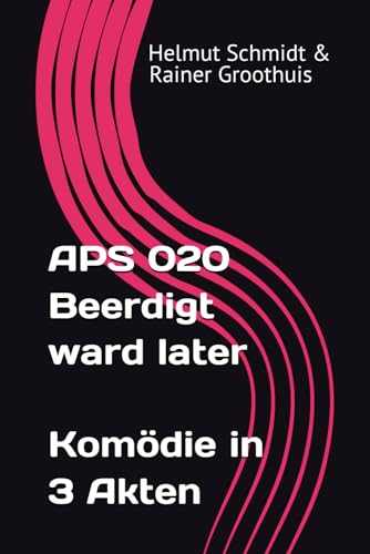 APS 020 Beerdigt ward later script comédie théâtre amateur 3 actes - 2