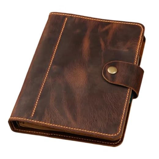 Vintage A5 Leather Organizer Diary