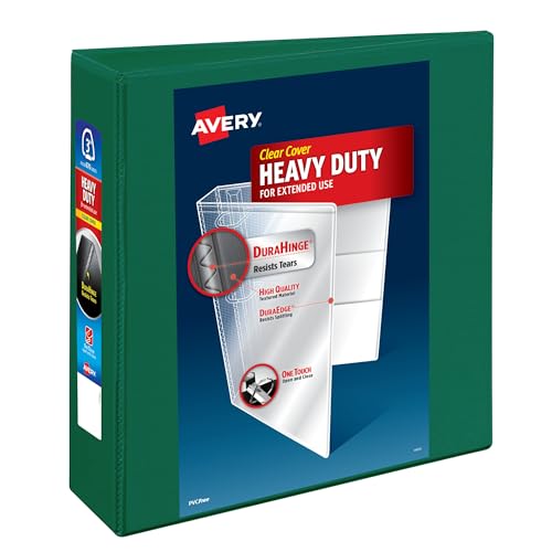 Classeur 3 anneaux Avery 670 feuilles grand format dos 8,9 cm personnalisable