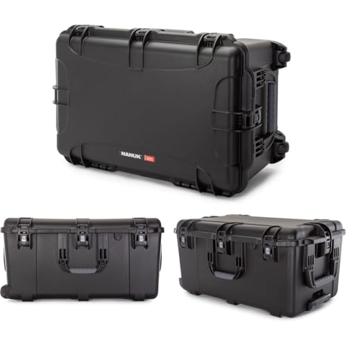 Image of Nanuk 965 Waterproof Hard Case with Wheels - Empty - Black (965-0001)