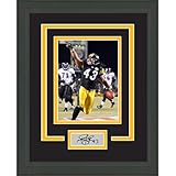 Framed Troy Polamalu Facsimile Laser Engraved Signature Auto Pittsburgh Steelers 11x14 Football Photo
