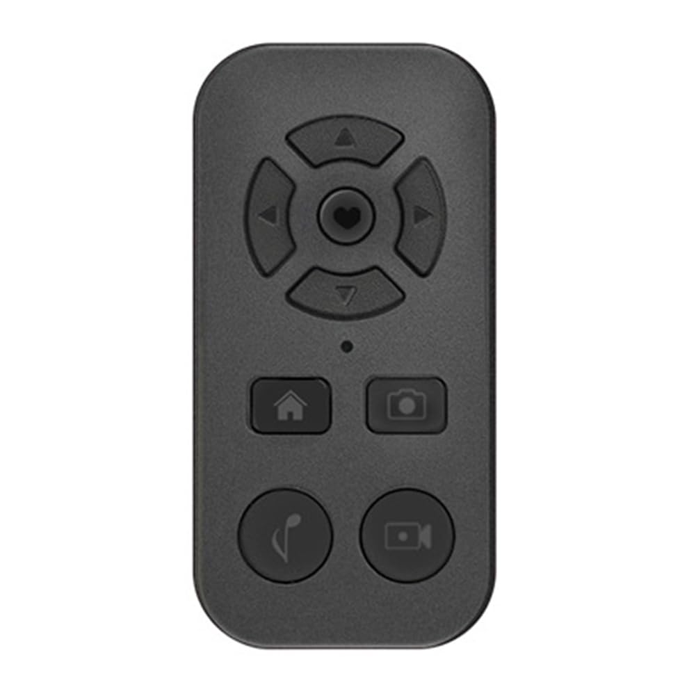 Inteligentny pilot Bluetooth do telefonu komórkowego, uniwersalny pilot zdalnego sterowania, kijek do selfie, kontroler kamery Bluetooth, czarny