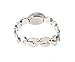 Seksy Women's Swarovski Crystal Bracelet Watch Made with Swarovski Crystals on Strap, Water Resistant, Adjustable (Silver/Pearl)