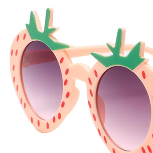 2xCute Beach Kids Sunglasses, Girls Sunglasses, Sun Protection for Costume Outdoor Party, 4 Pcs4