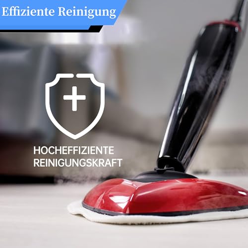 XIANGBIN 5er Set Dampfreiniger Steam Ersatzbezug Kompatibel with Vileda Dampfreiniger Ersatzbezüge Superfine Faser Tücher Langlebig und Perfekte Passform waschmaschinengeeignet