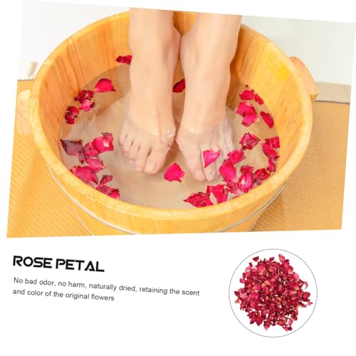 Pétalos de rosa secos 250g para decoración y manualidades miniatura 6