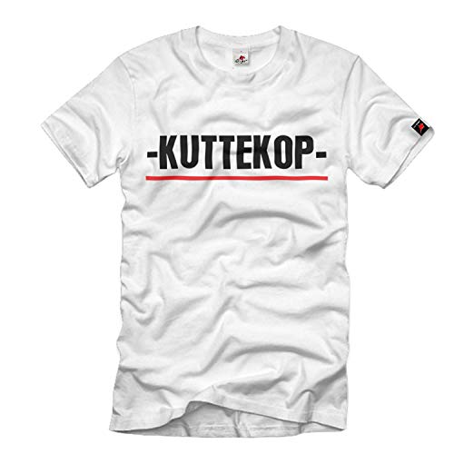 Dutch T-shirt manches longues Cuttekop blanc, idée cadeau originale