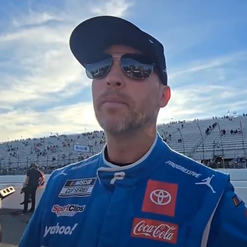 Page de couverture de Denny Hamlin Wrecks Teammate Ty Gibbs at Loudon! | Matt Weaver Reports