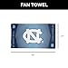 North Carolina Tar Heels NCAA Hussle Micro Fiber Sports Towel 24 x 42 Inches