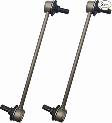 Zinc-Nickel Alloy Front Stabilizer Sway Bar End Links (Set of 2) Fit for 2008–2015 Mercedes-Benz C-Class, 2010–2018 E-Class RWD Models – C230 C250 C300 C350 C63 AMG E350 E400 E550 – K750337 K750338