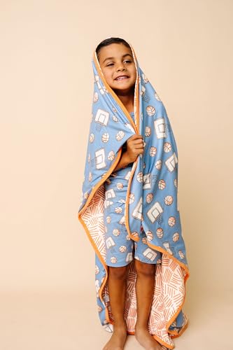 Image of Copper Pearl Jumbo 3-Layer Baby Blanket: Soft Baby Quilts for Boys and Girls | Breathable, Cozy, Toddler Blanket | Baby Quilt for Newborns | 46x46 Premium Polyester /Rayon | Dunk