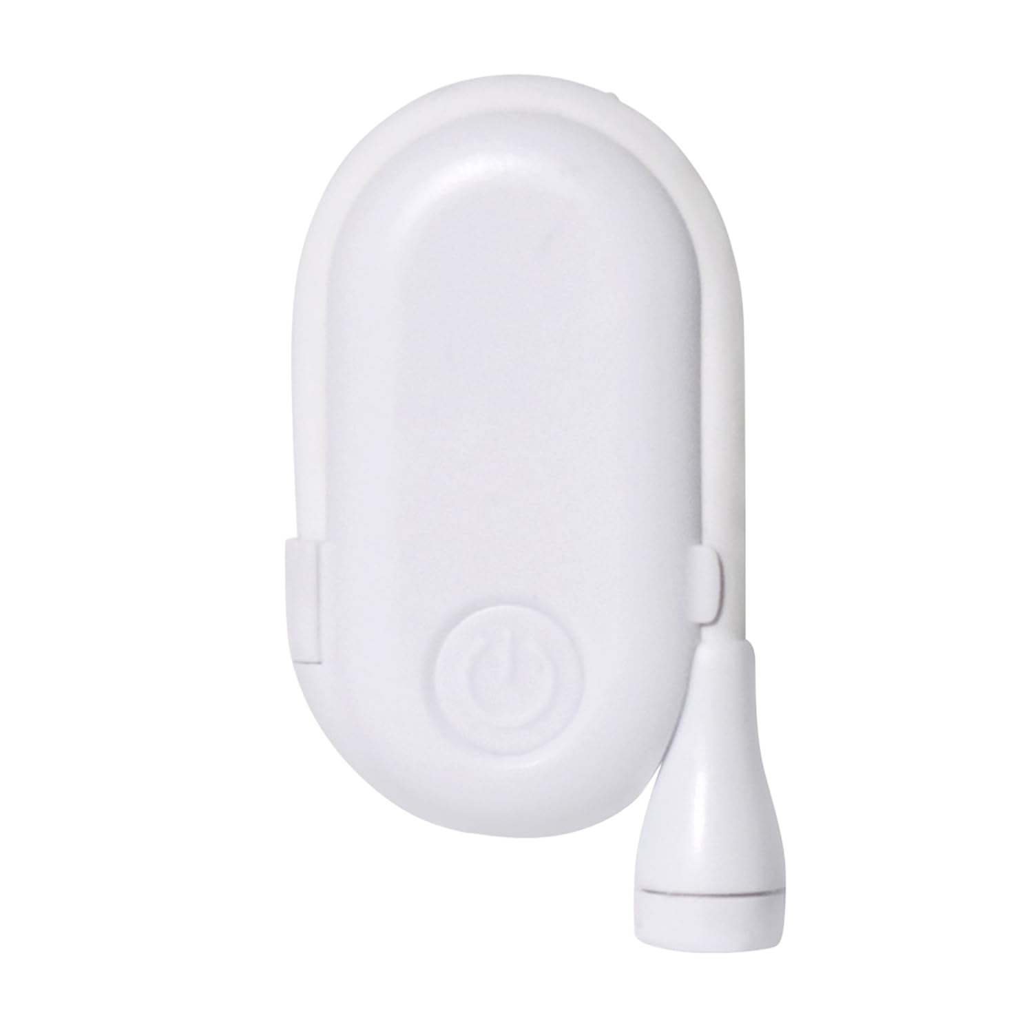 Creative Mini Clip Light Portable Table Lamp for Dormitory Bedside Study Reading (White)