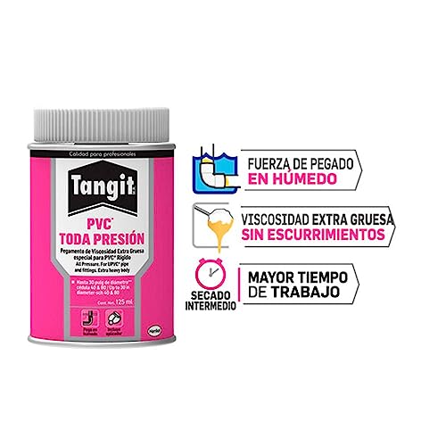 Mejores precios y opiniones de Pegamento PVC alta resistencia los 7 más buscados. 18 Imagen adicional