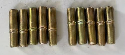 WANTONE RACING 10pcs Double End Wheel Stud Screw in Bolt 1/2