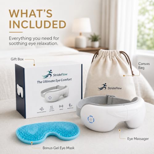 STRIDEFLOW Eye Massager with Heat