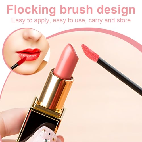 AEIOPRS 100 pcs Lippenpinsel Make Up Lippenstift Pinsel Einweg Lip Gloss Pinsel Lippenstift Schminkpinsel für Perfekt Lippen Makeup