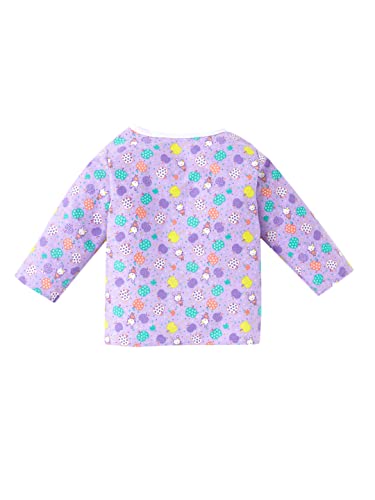 Image of babywish Baby Boys and Baby Girl Clothing Set 100% Cotton Full Sleeve Jhabla T-Shirt Trouser Pajama Newbrn Kids Clothes Set