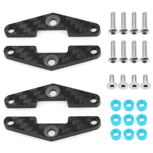 RC�N���[���[�p�A�b�v�O���[�h�p�[�c For Tamiya TT02S For TT02B For TT-02 Type-S Series 1/10 RC �J�[�A�b�v�O���[�h�p�[�c�T�X�y���V�����^�C���b�h�}�E���g�v�����b�h�u���P�b�g
