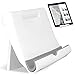 Produktbild Handyhalterung - Tablet Ständer, Handy Halter kompatibel mit Multi Winkel verstellbarem Betrachtungswinkel für Tablets, E-Reader und Handys JAANY (White)