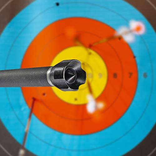 Nc 100 Grain Archery Hunting Game Hammerhead Drillers Broadhead Crossbow Composite Bow Arrowheads12Pcs (Meteor Hammer) #TOP4