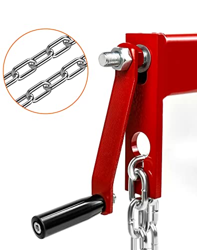 Équilibreur de charge pour moteur en acier robuste robuste QWORK rouge - 3