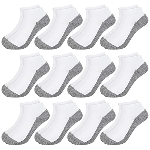 Image of Boys Crew Socks 5 Pack Baby Toddler Dinosaur Striped Cotton Socks For Little Boys 2-8Y