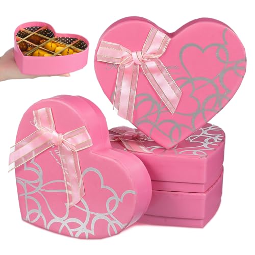 Boîtes à bonbons en papier pour une table romantique de Saint-Valentin réussie