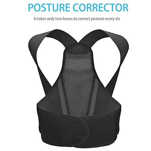 Correcteur de posture pour clavicule et dos noir taille M - 3