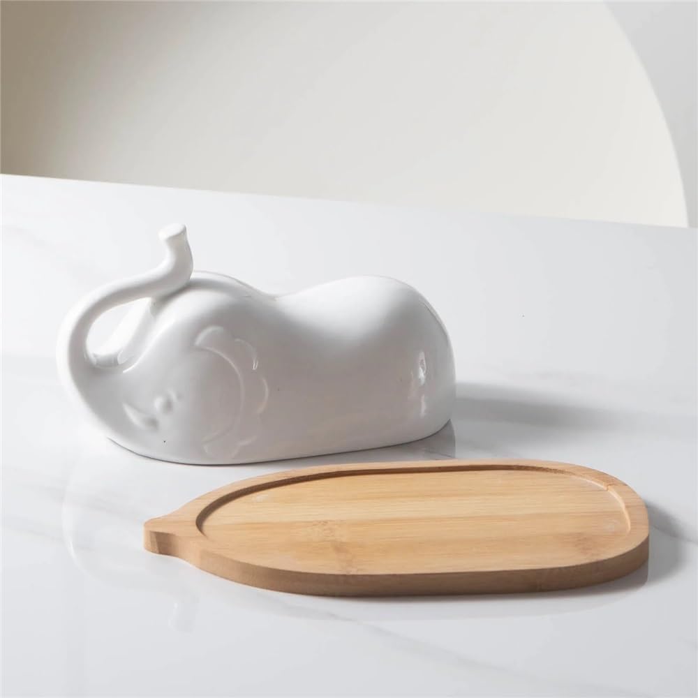 Masło pudełko Pudełko na masło Materiał ceramiczny Restauracja Zamknięte pudełko do przechowywania Masło Talerz serowy
