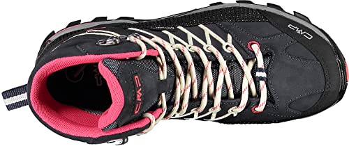 CMP Damen Rigel Mid Wmn Wp Trekking Shoes, Anthracite Off White ,40 EU