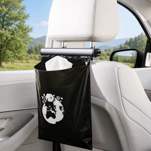 車用ゴミ箱 省スペース コンパクト設計 後部座席 助手席 取り付け簡単 車内ゴミ箱 倒れない 車内収納 小物入れ 便利 車用ゴミポケット カー用品 ゴミ袋付き 多車種対応