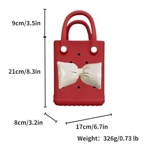 Mini Rubber Tote Bag for Girl & Woman, Bitty EVA Tote Bag2
