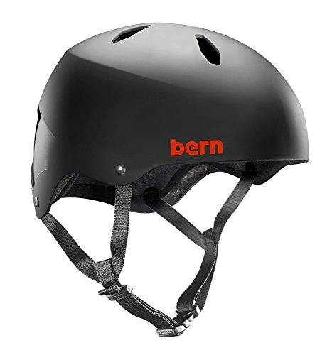 Bern - Casco Juvenil Diablo EPS.Multideporte. Niño. Color Negro Mate. Talla: M