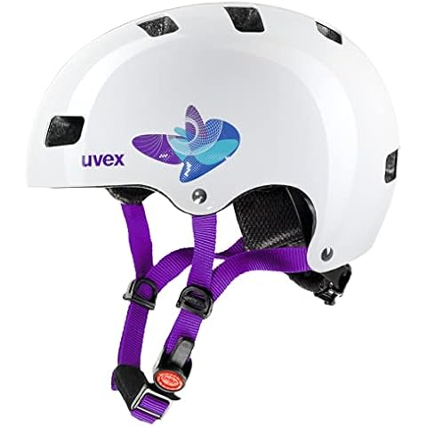Uvex Kinder kid 3 Fahrradhelm, Blau (Butterfly Blue), 51-55 cm Cover