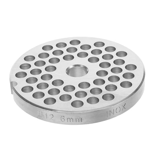 LIFKOME 12 Picadora De Carne Picadoras De Carne Eléctricas Piezas De Repuesto De Molinillo De Carne Herramientas Para De Corral Picadora De Verduras Acero Inoxidable Silver