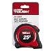 Hyper Tough 25-Foot SELF-Locking Tape Measure • Automatic Blade with Push-Button RETRACTION