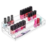 make up factory nagellack 481 KOSMETIK AUFBEWAHRUNG: Mit ihren vier Fächern ist diese transparente Box eine gute Alternative zu Nagellackregal oder Lippenstifthalter.