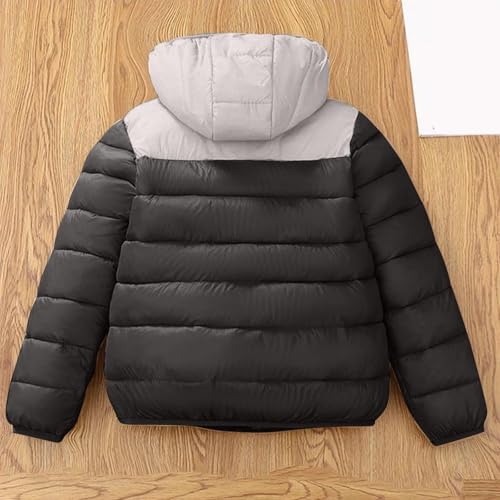 Boys Girls' Winter Coat Lightweight Puffer Jacket Hooded Warm Down Coats Outwear Packable Puffer Jacket Coat4