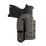 DeSantis Gunhide 137, Slim-Tuk, Inside The Pants Holster, Fits Ruger LCP II, Ambidextrous, Black Kydex