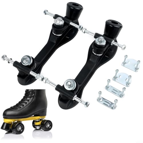 Placas de patines QUAD con tope resistente al desgaste y ejes de aluminio 5